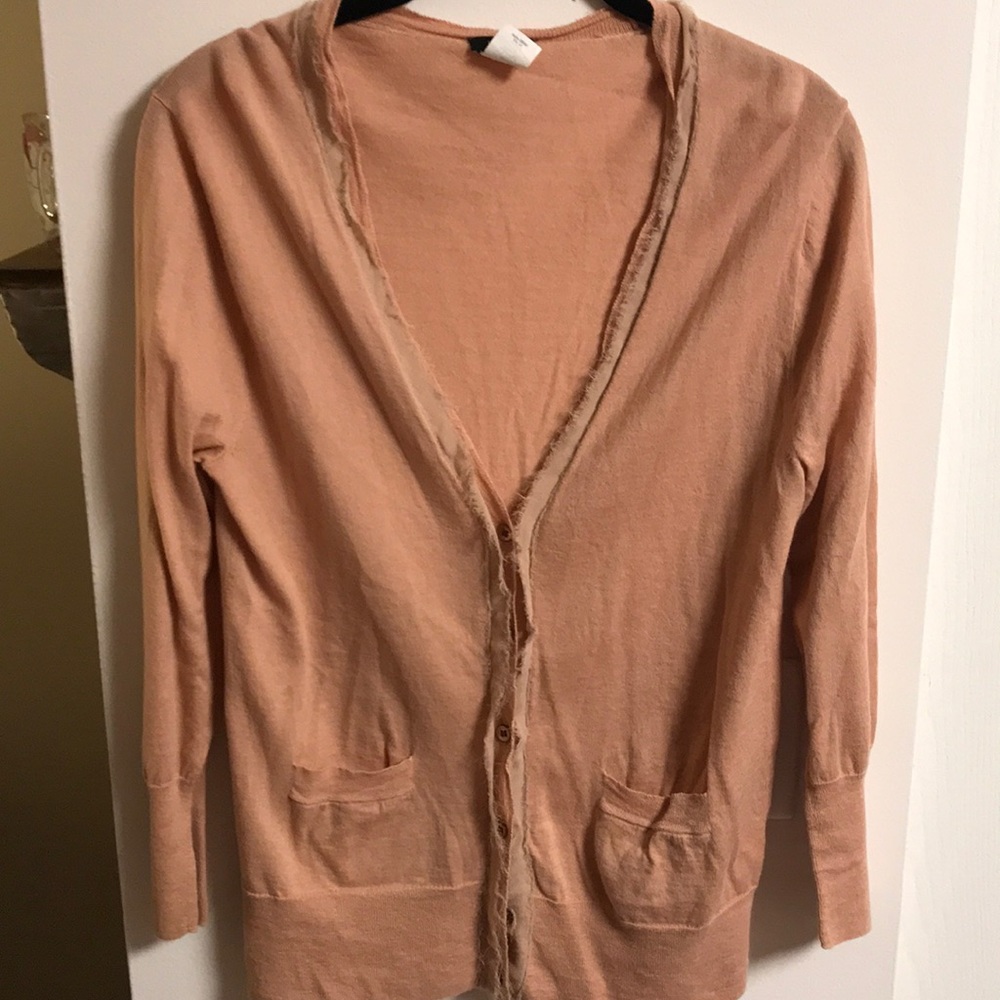 j crew button up sweater